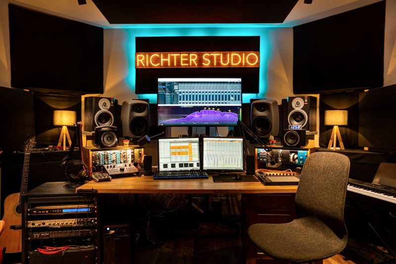 Richter Studio control room